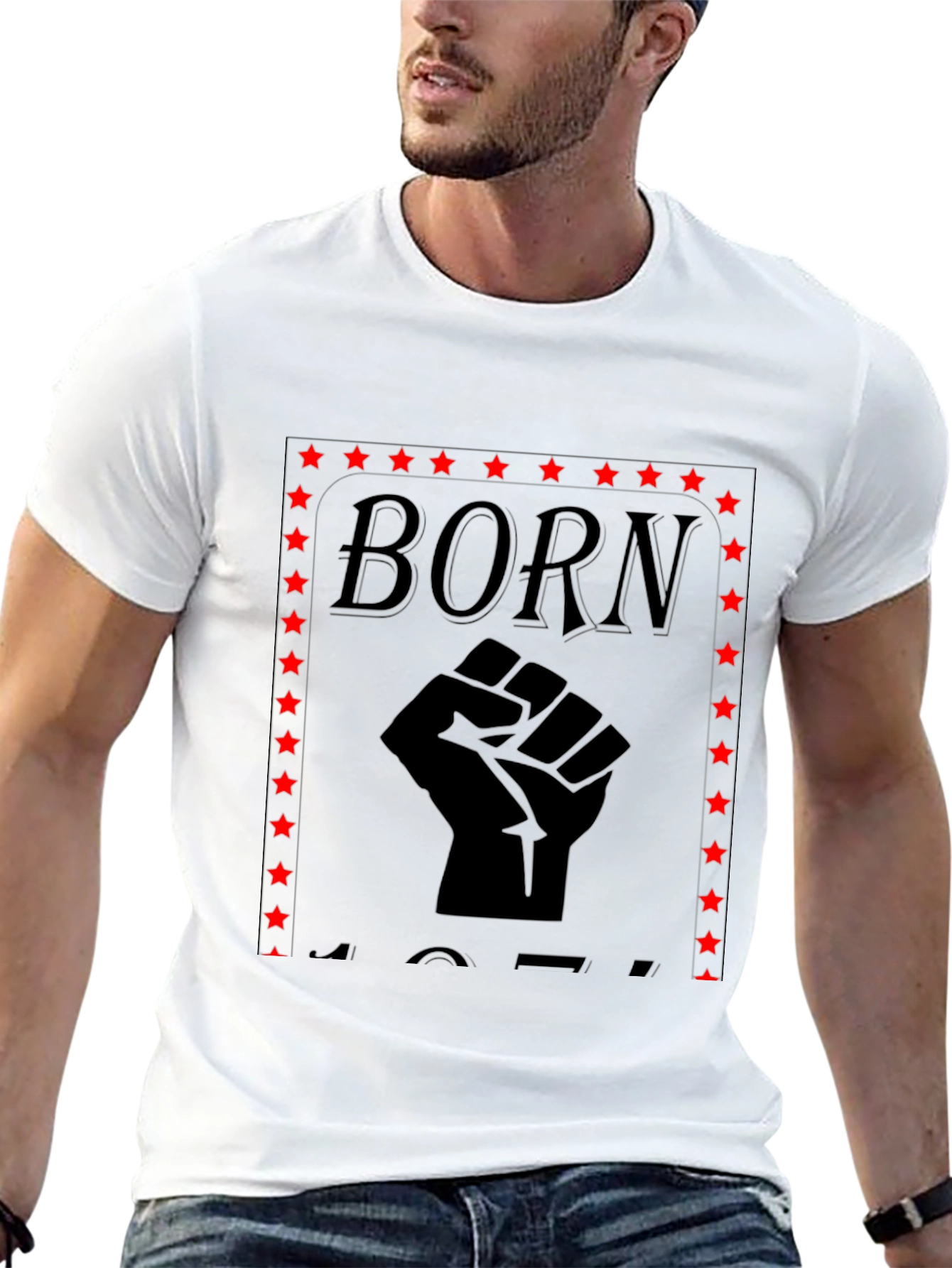 Born Fist Black T-Shirt