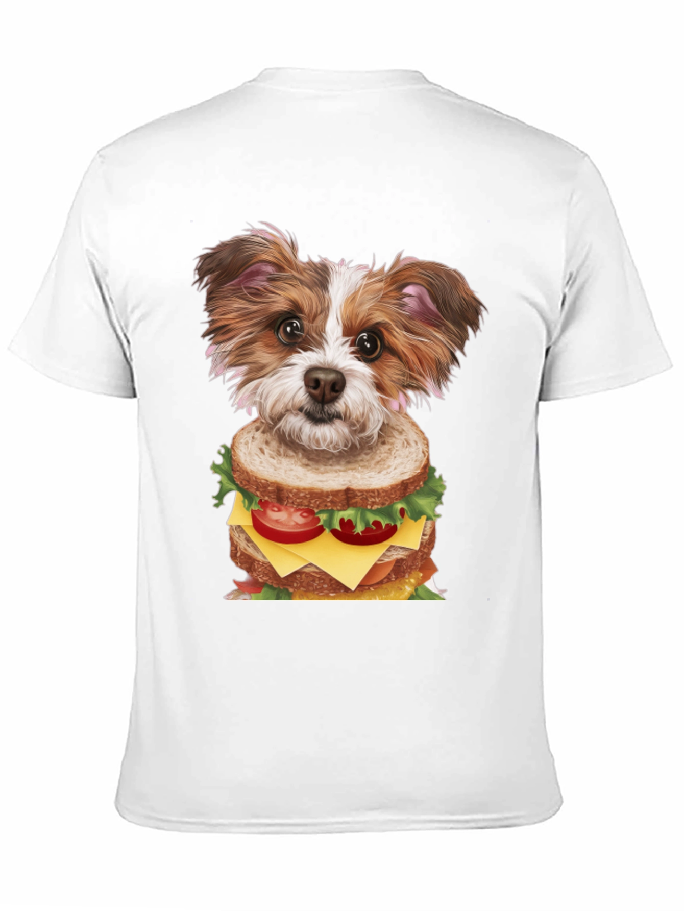 Dog Sandwich Graphic Tee - Unique Style