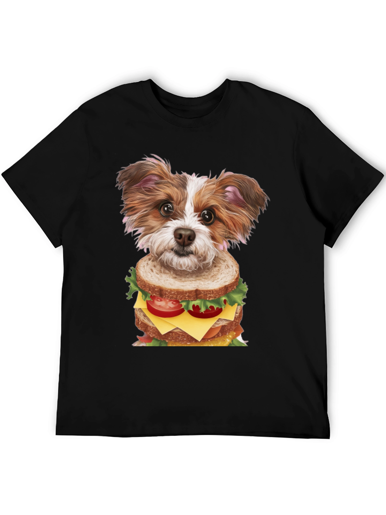 Dog Sandwich Graphic Tee - Unique Style