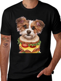 Dog Sandwich Graphic Tee - Unique Style