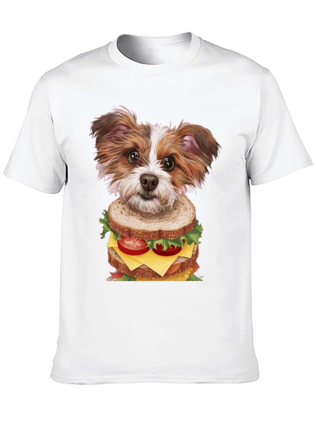 Dog Sandwich Graphic Tee - Unique Style