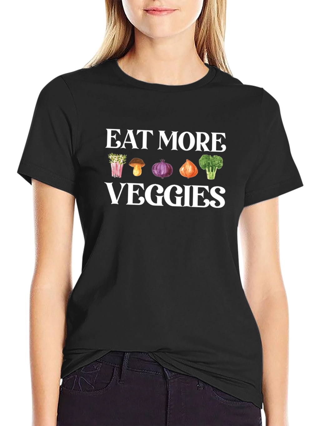 Eat More Veggies T-Shirt - Vegan/Vegetarian
