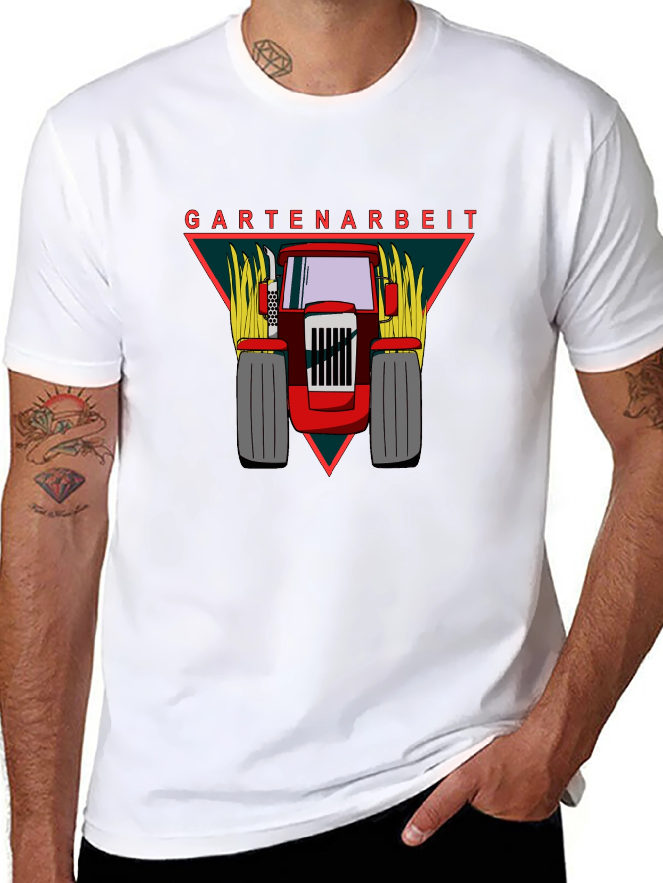 Gartenarbeit Tractor T-Shirt - Gardening Workwear