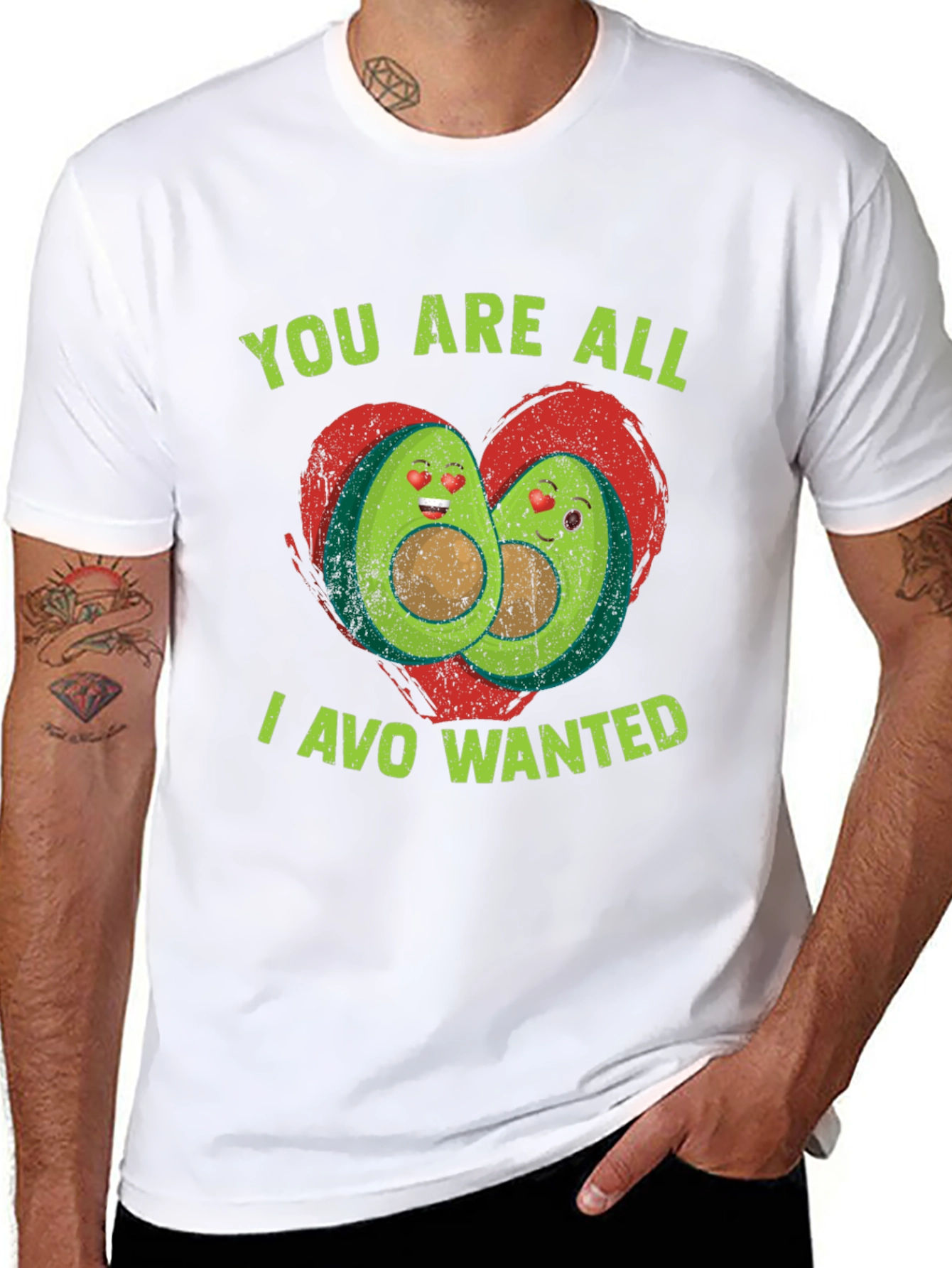 Avocado Love T-Shirt - You Are All I Avo Wanted