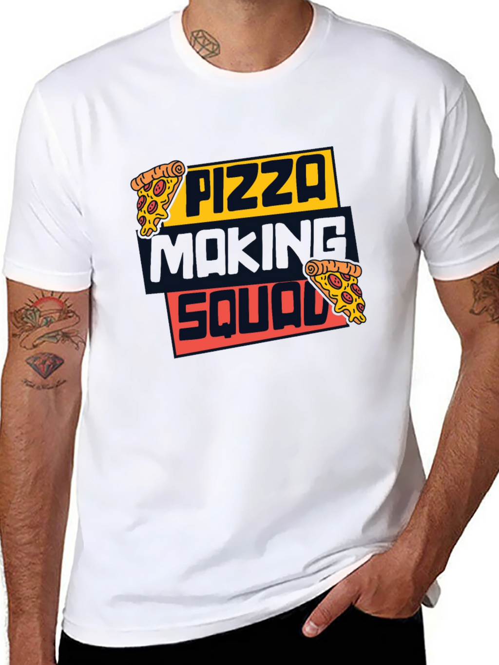 Pizza Making Squad Graphic Tee