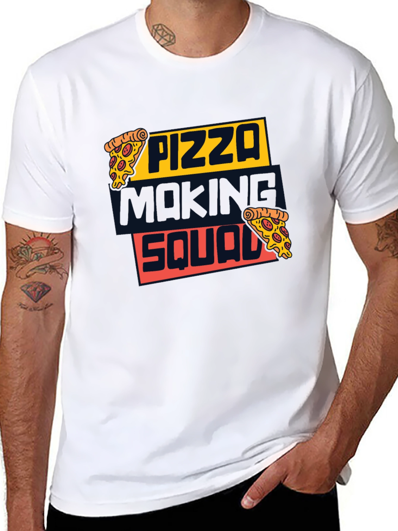 Pizza Making Squad Graphic Tee