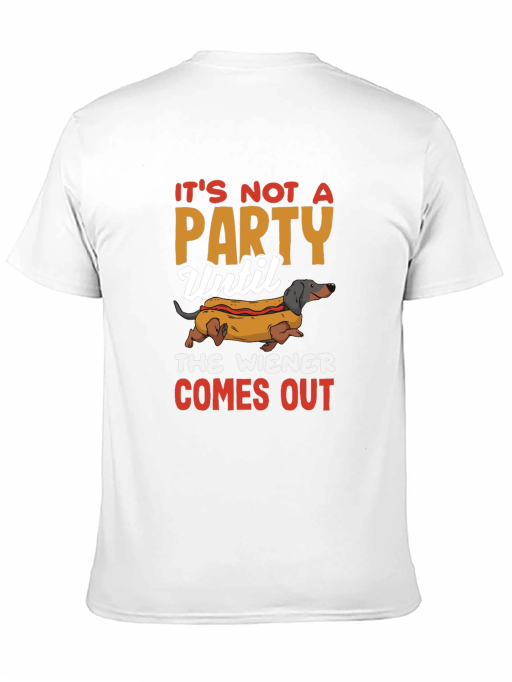 Wiener Dog Hot Dog Party T-Shirt