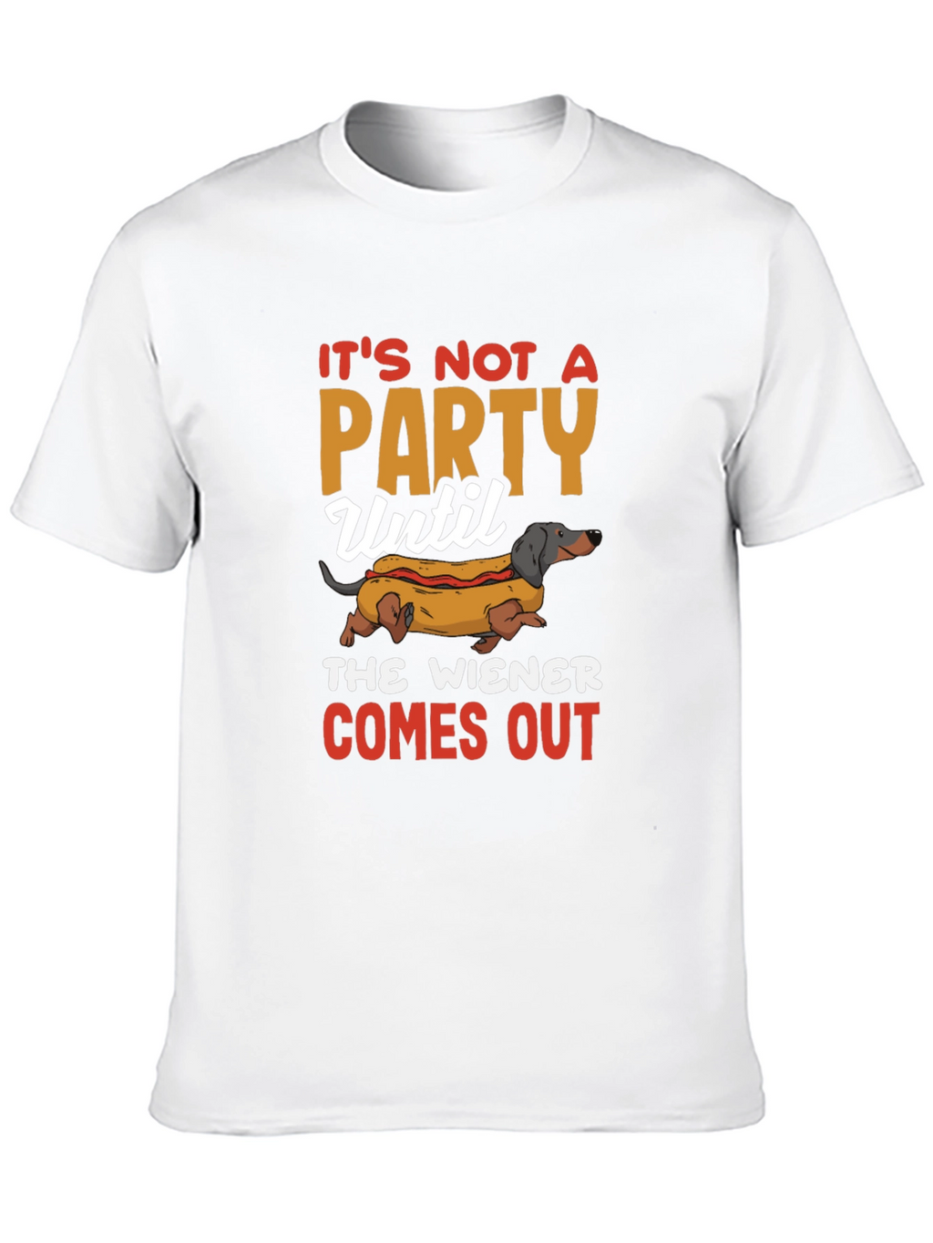 Wiener Dog Hot Dog Party T-Shirt