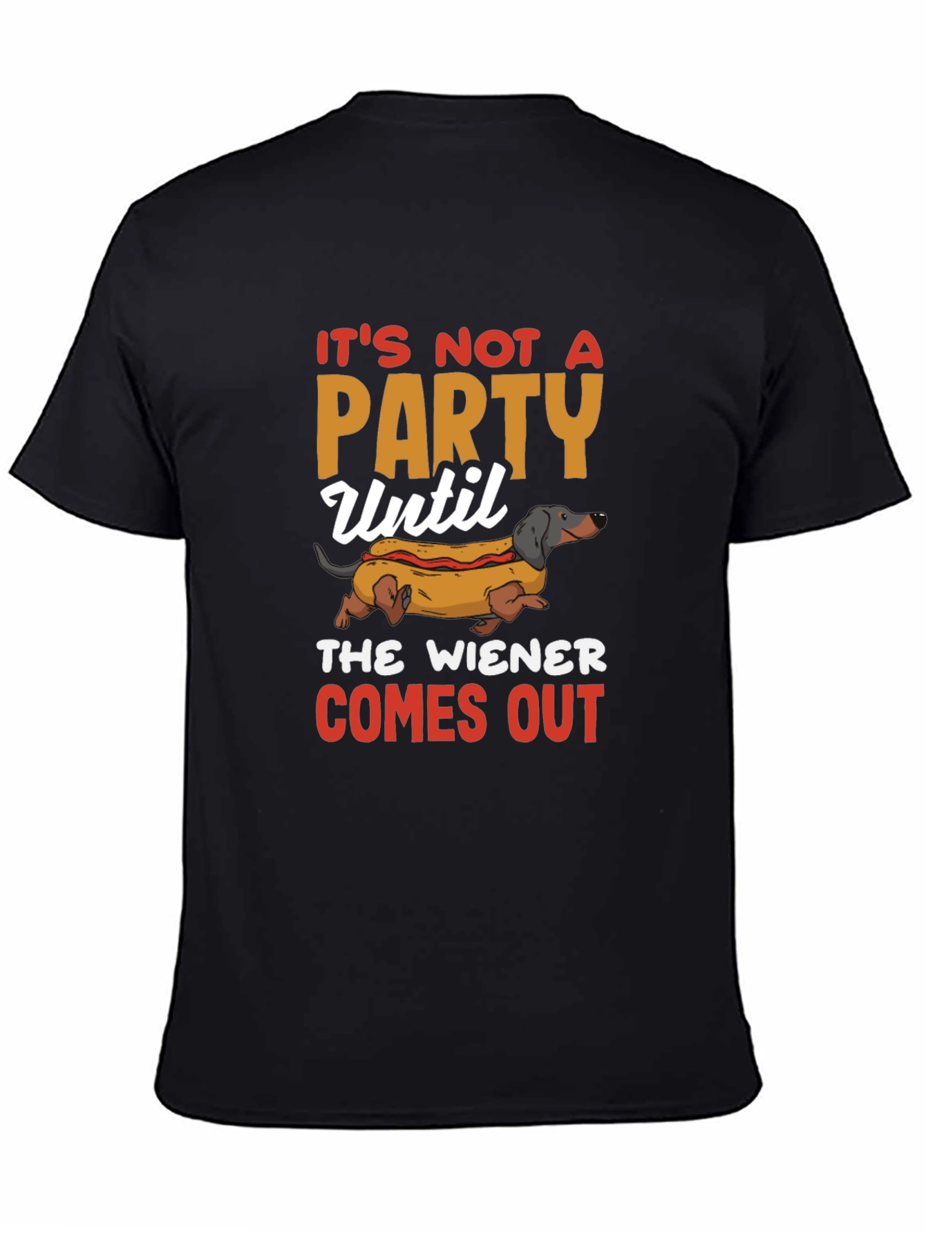 Wiener Dog Hot Dog Party T-Shirt