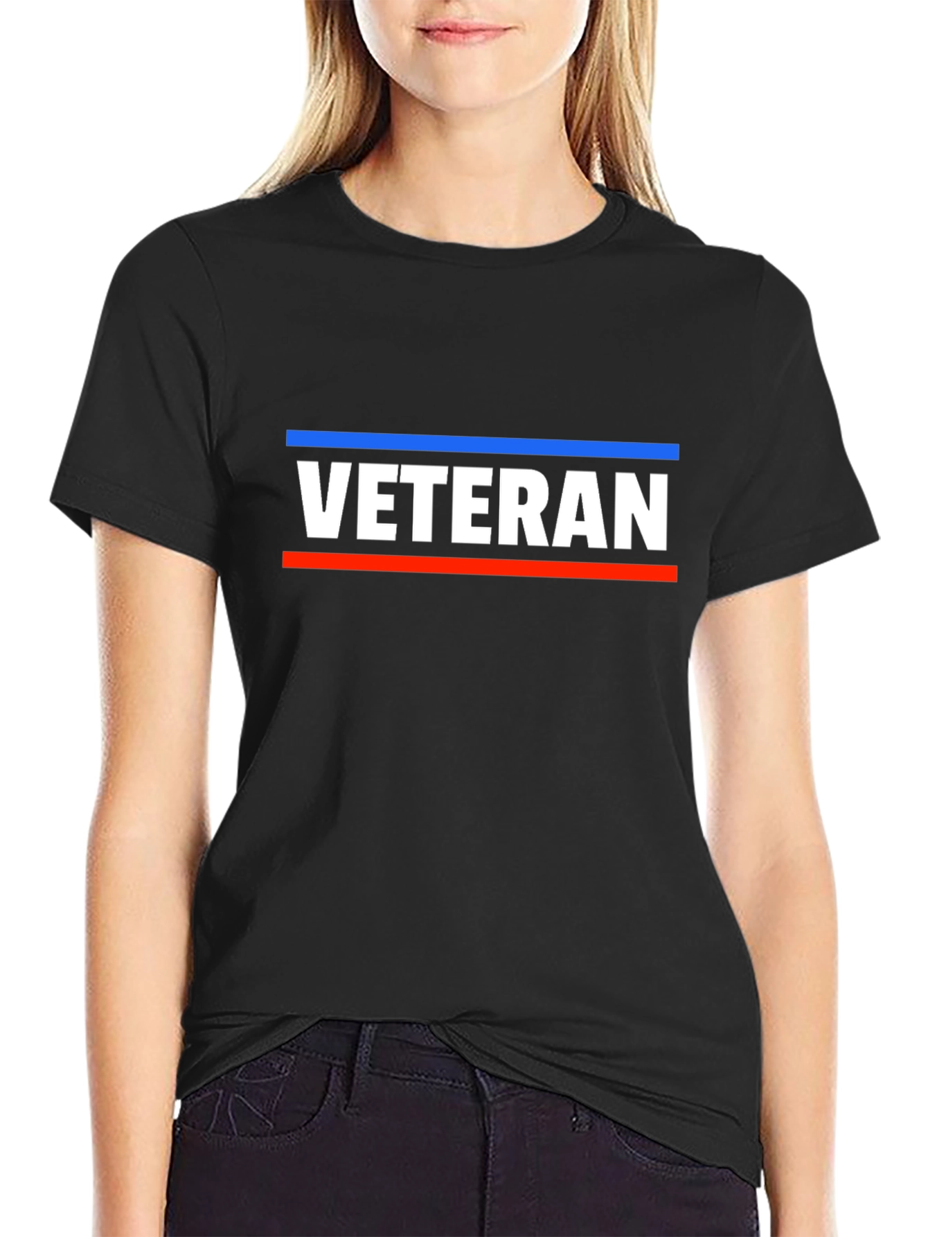 Veteran Pride T-Shirt - Patriotic Design