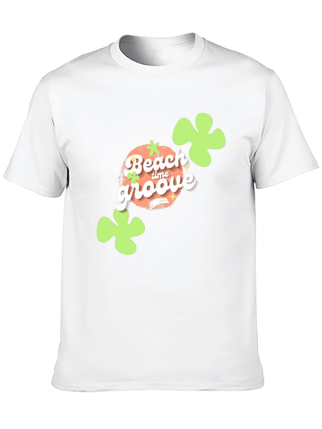 Beach Time Groove Graphic T-Shirt