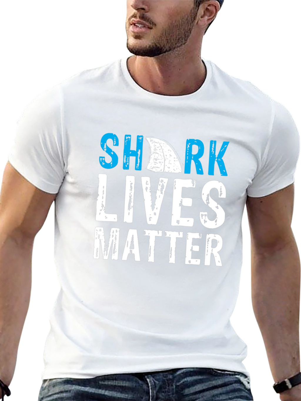 Shark Lives Matter Graphic T-Shirt