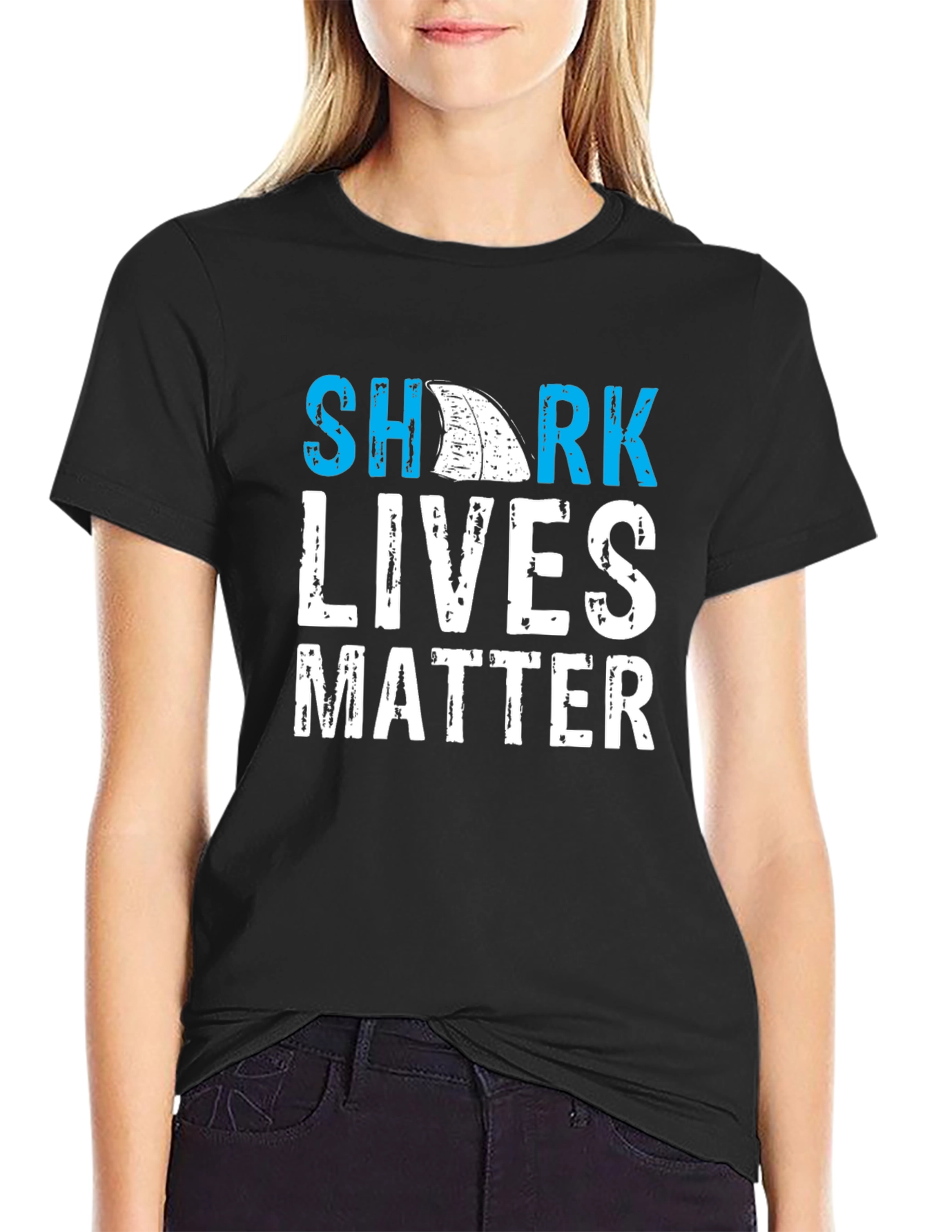 Shark Lives Matter Graphic T-Shirt