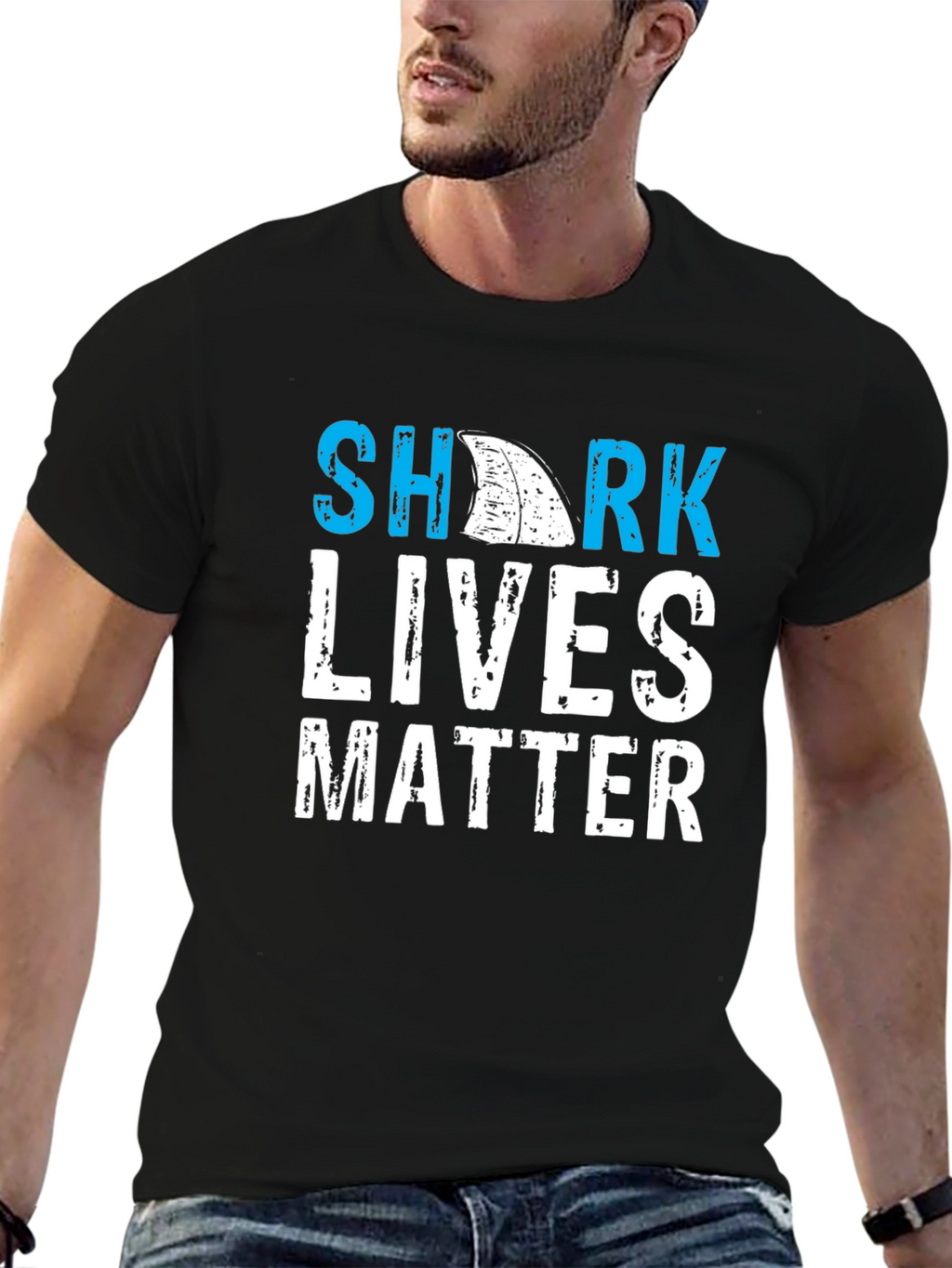Shark Lives Matter Graphic T-Shirt