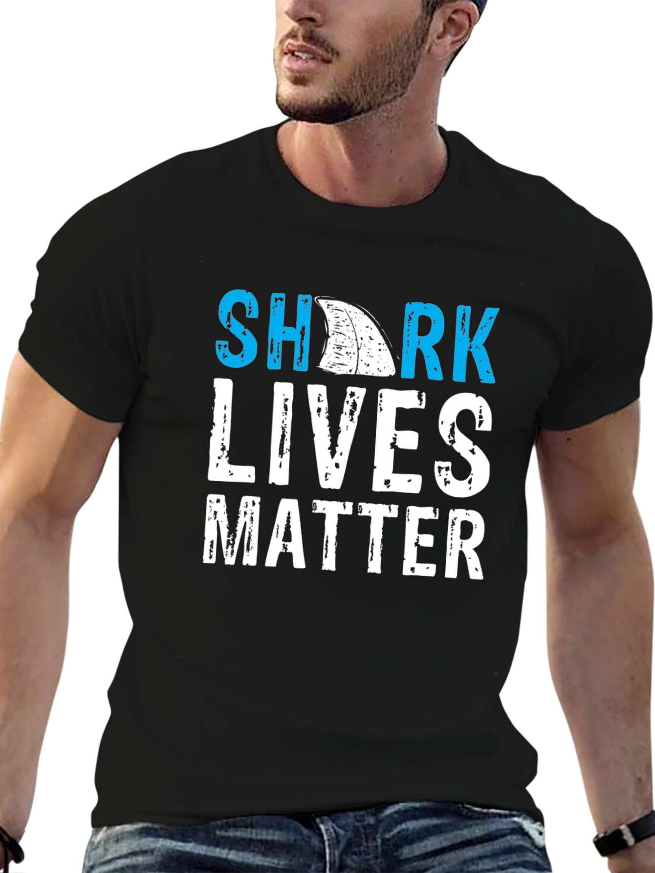 Shark Lives Matter Graphic T-Shirt