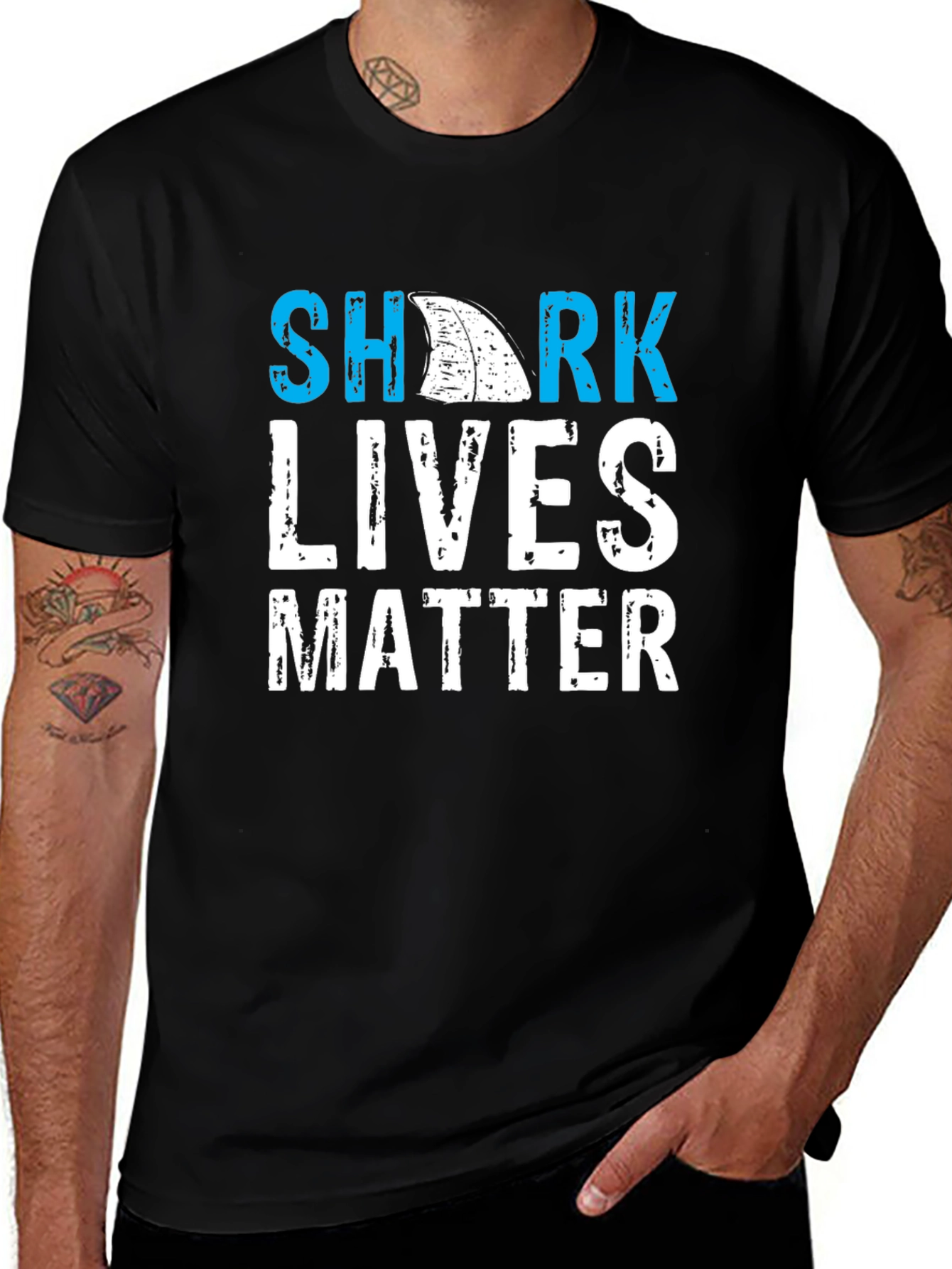 Shark Lives Matter Graphic T-Shirt