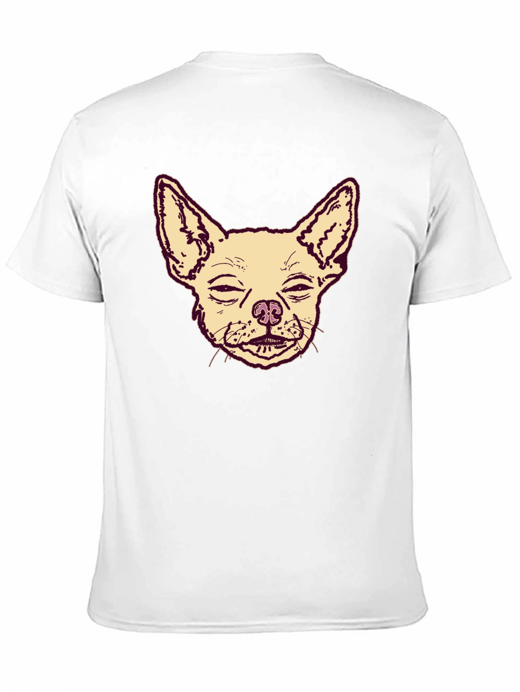 Chihuahua Graphic Print Mens T-Shirt