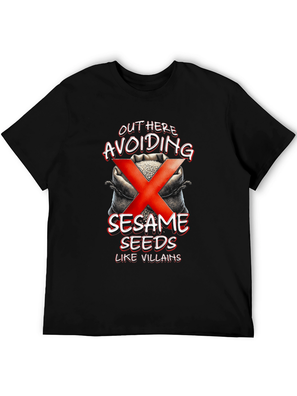 Avoiding Sesame Seeds T-Shirt