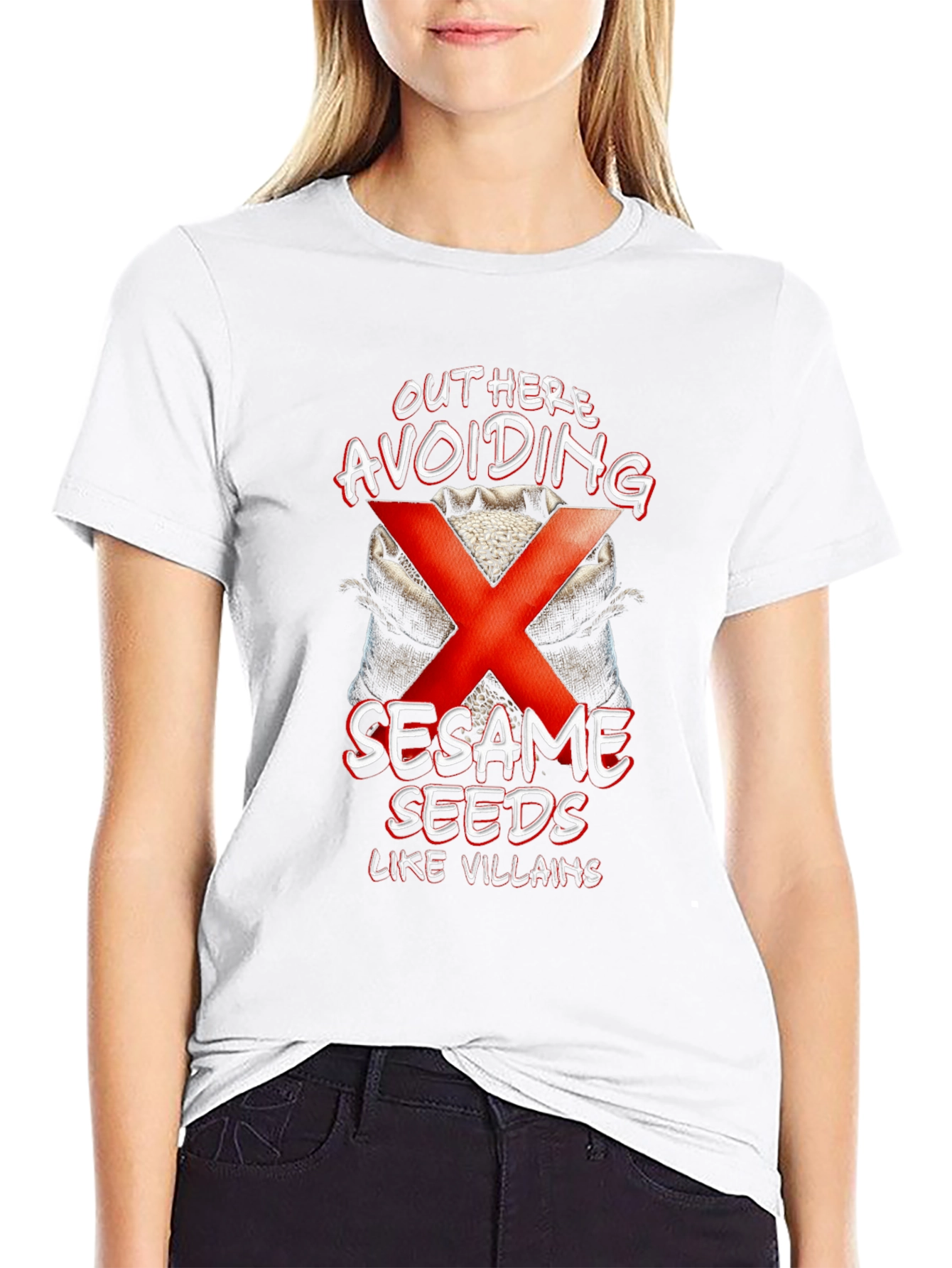 Avoiding Sesame Seeds T-Shirt