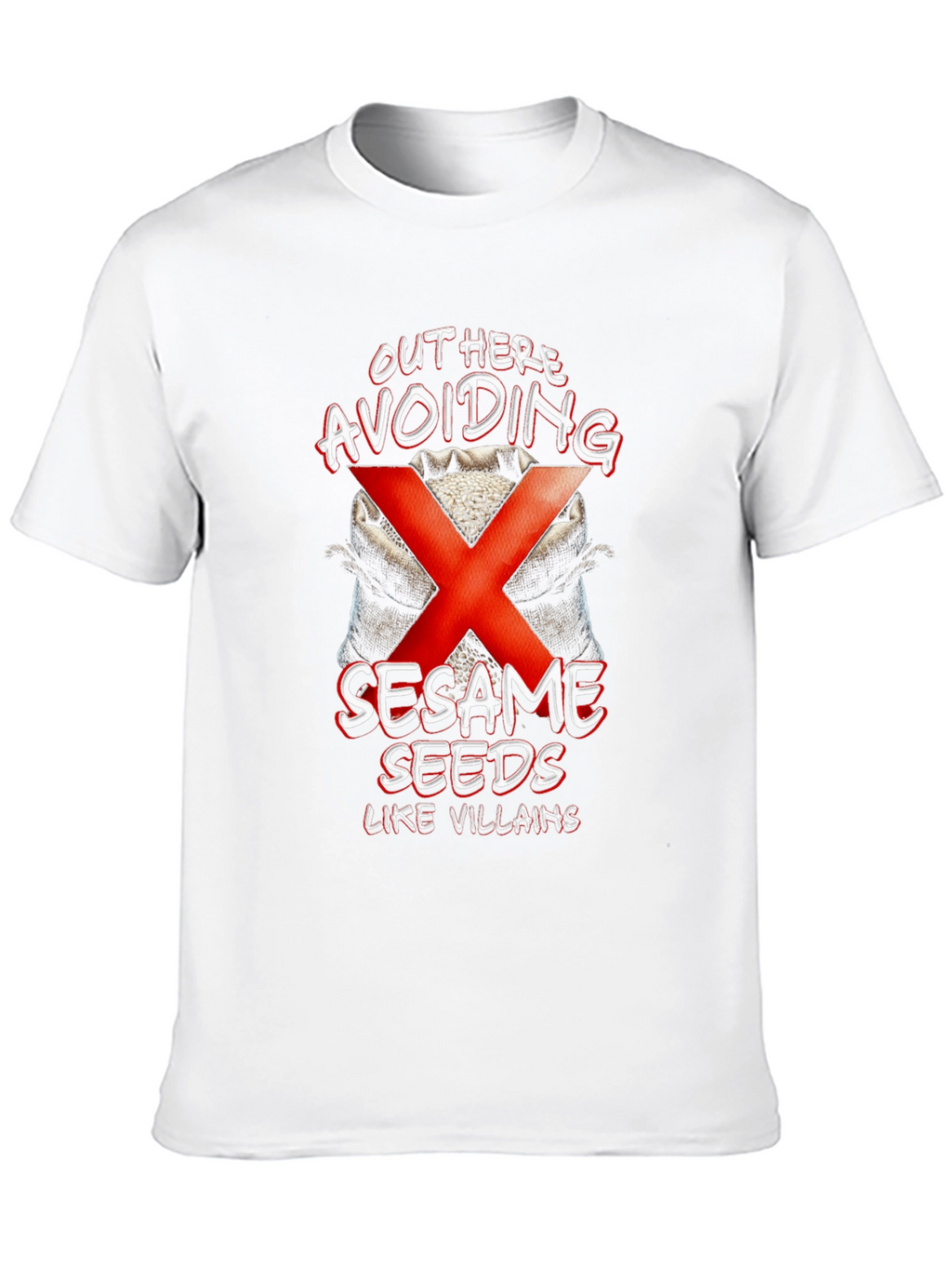 Avoiding Sesame Seeds T-Shirt