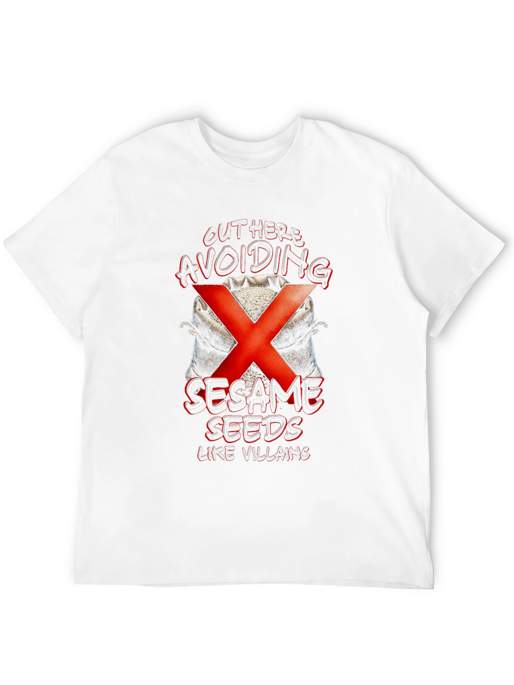 Avoiding Sesame Seeds T-Shirt