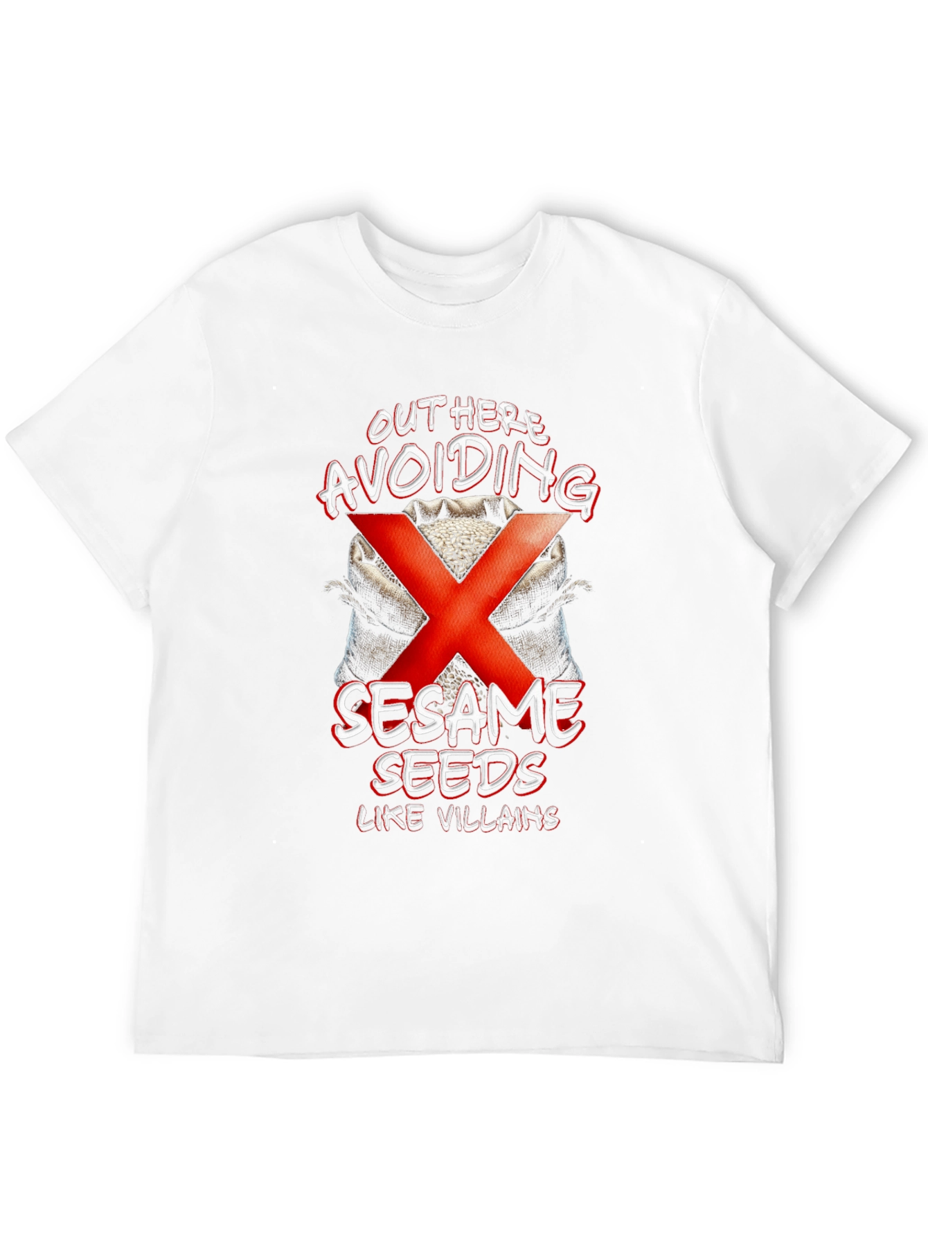 Avoiding Sesame Seeds T-Shirt