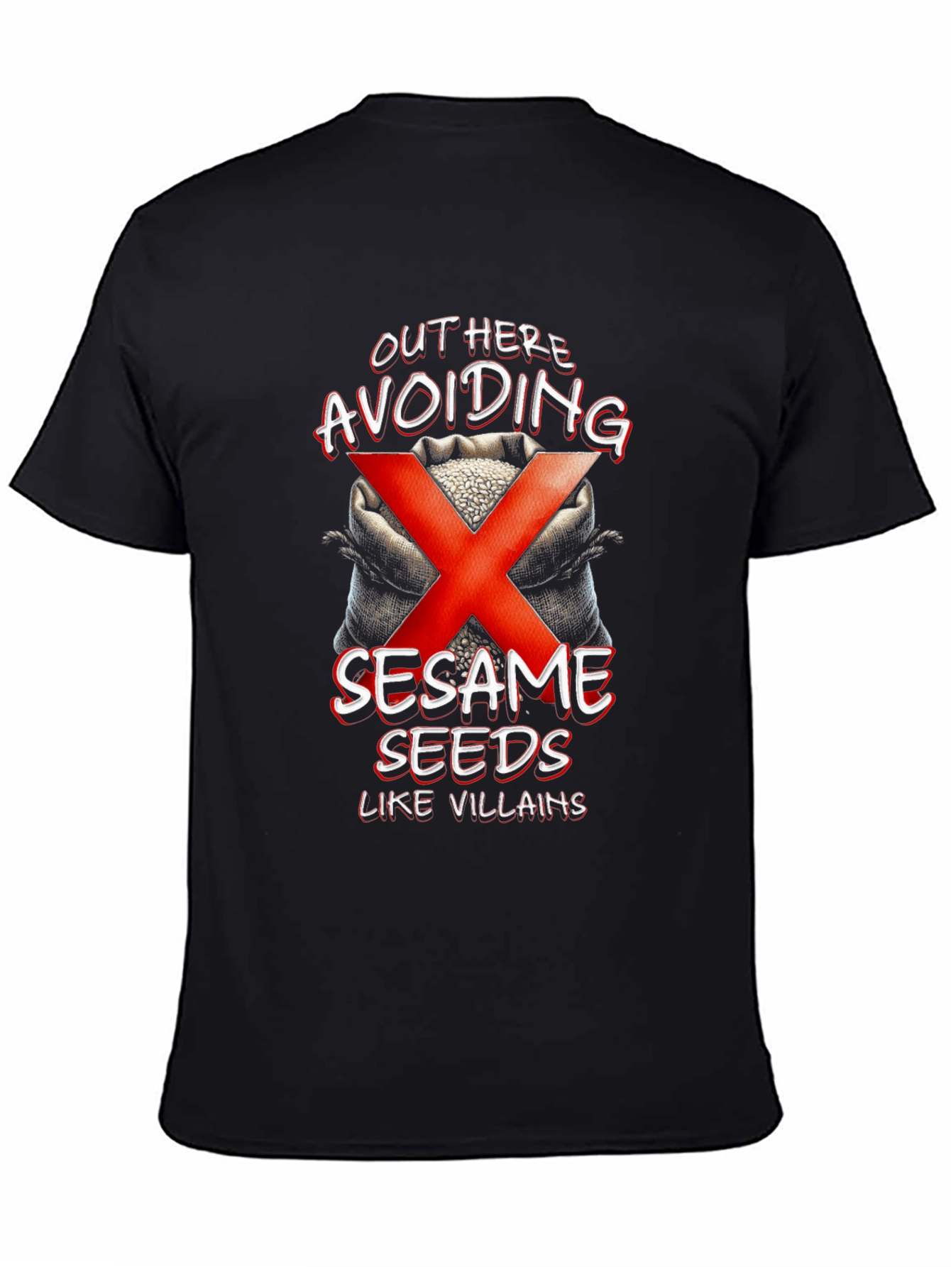 Avoiding Sesame Seeds T-Shirt
