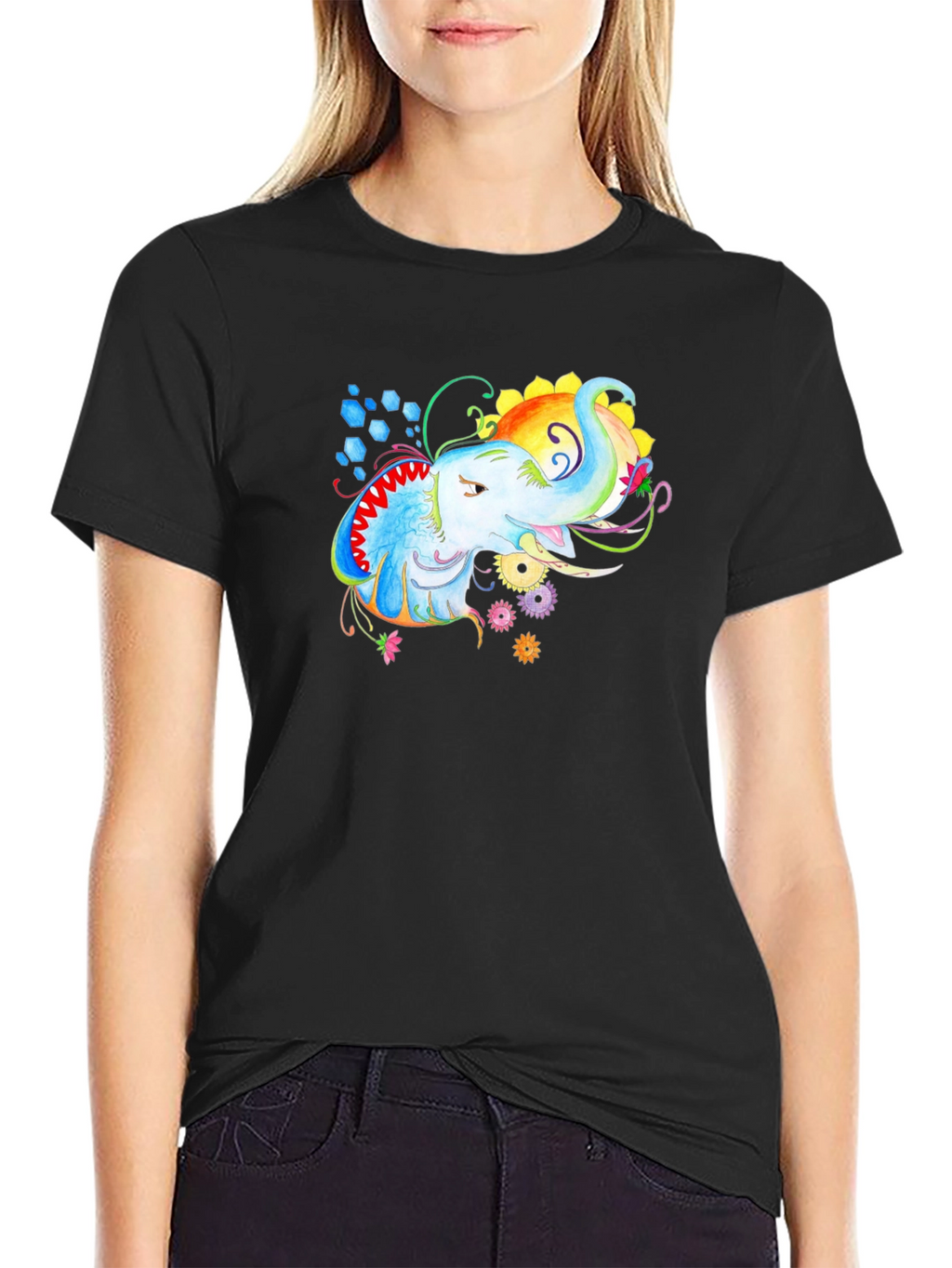 Psychedelic Elephant T-Shirt