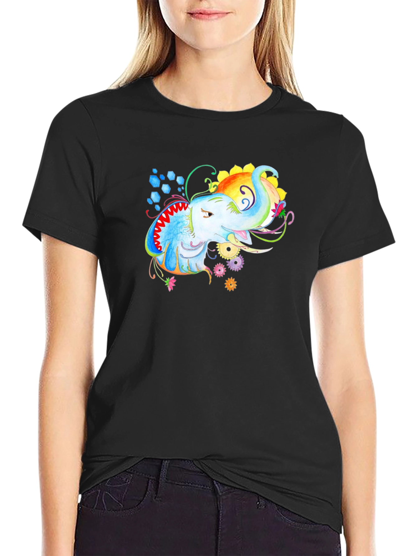 Psychedelic Elephant T-Shirt