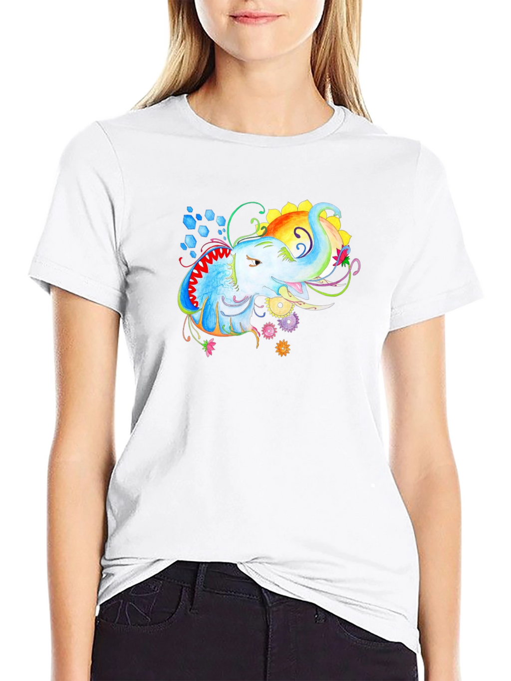 Psychedelic Elephant T-Shirt