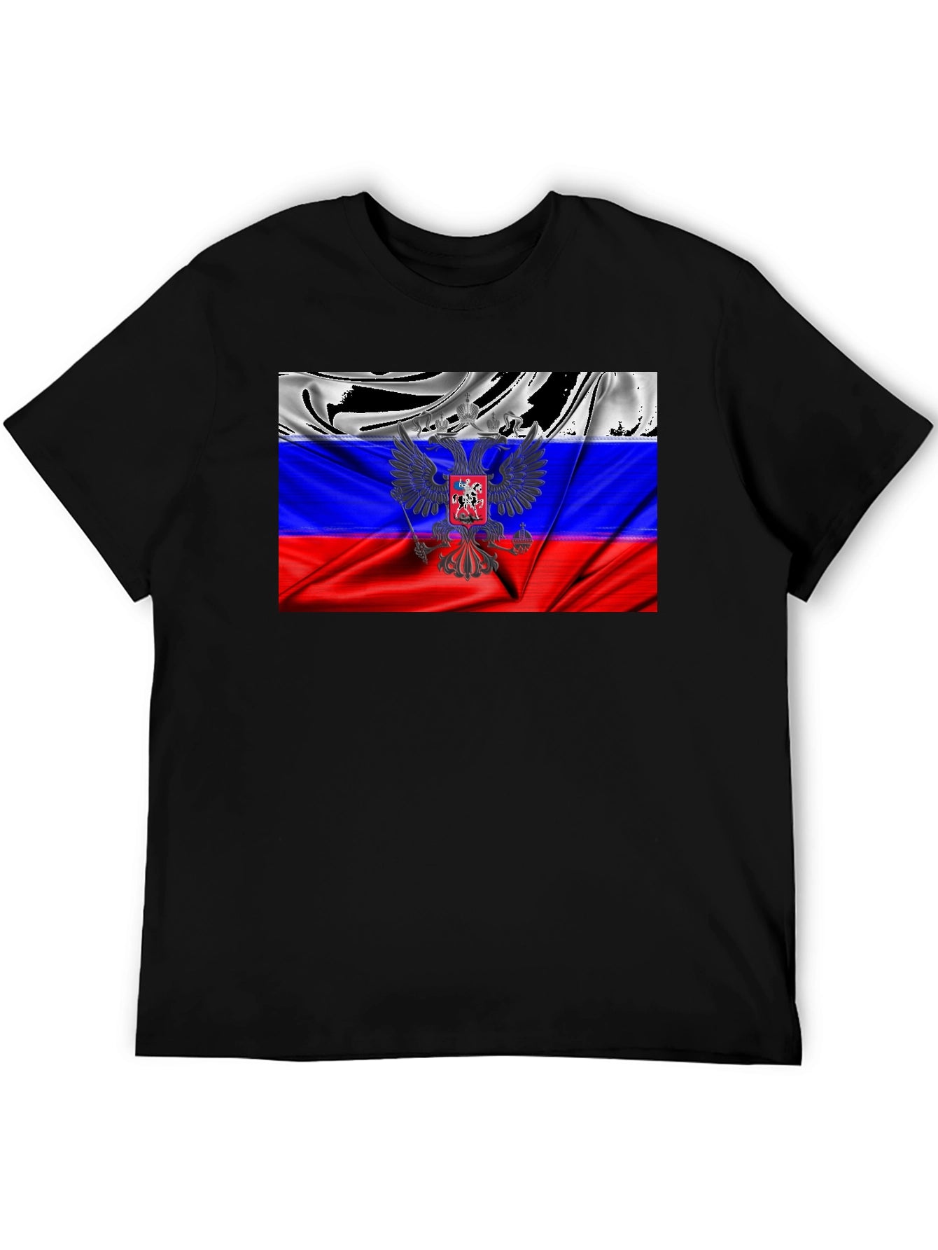 Russian Flag Eagle T-Shirt