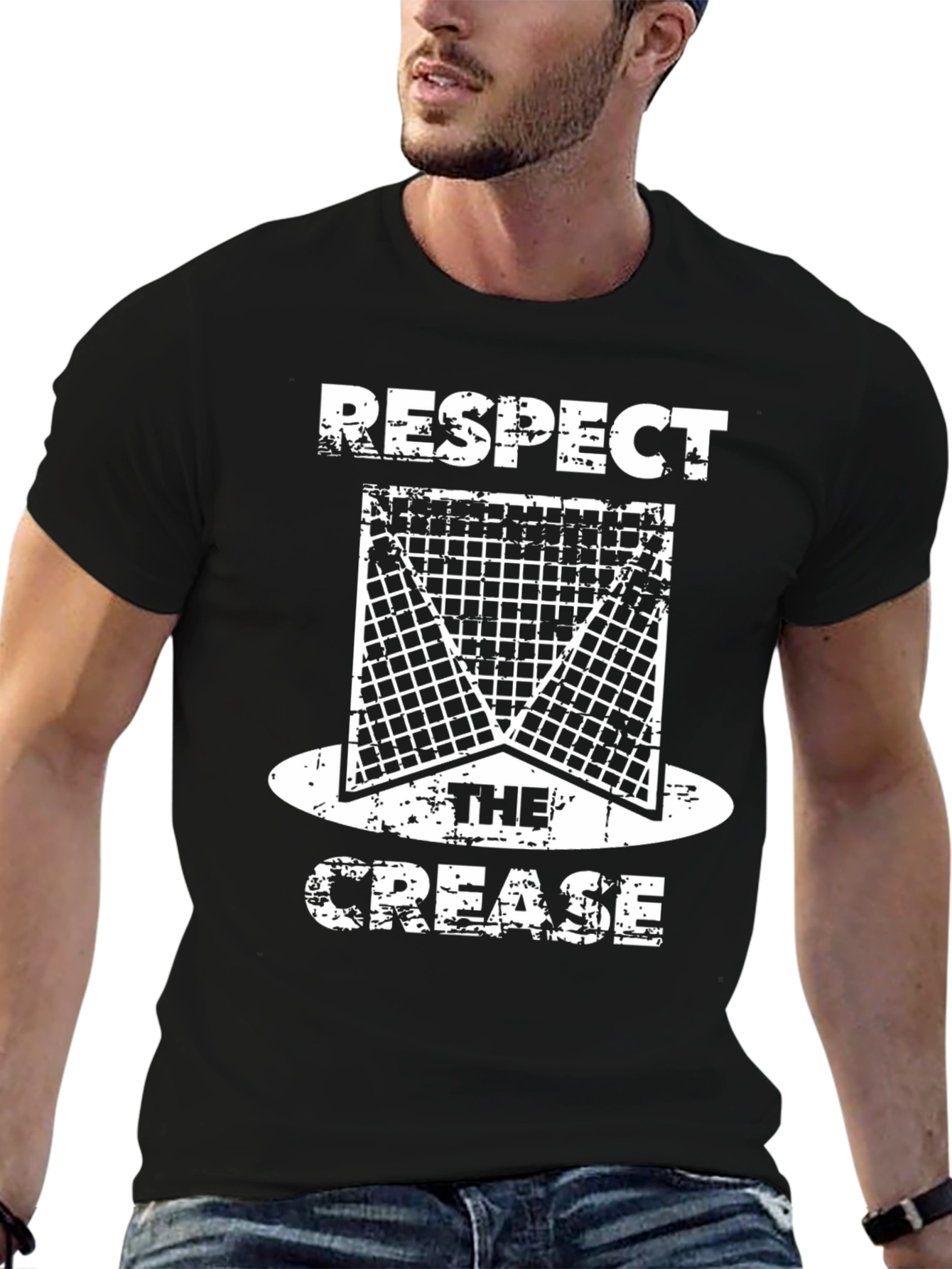 Respect The Crease Hockey T-Shirt