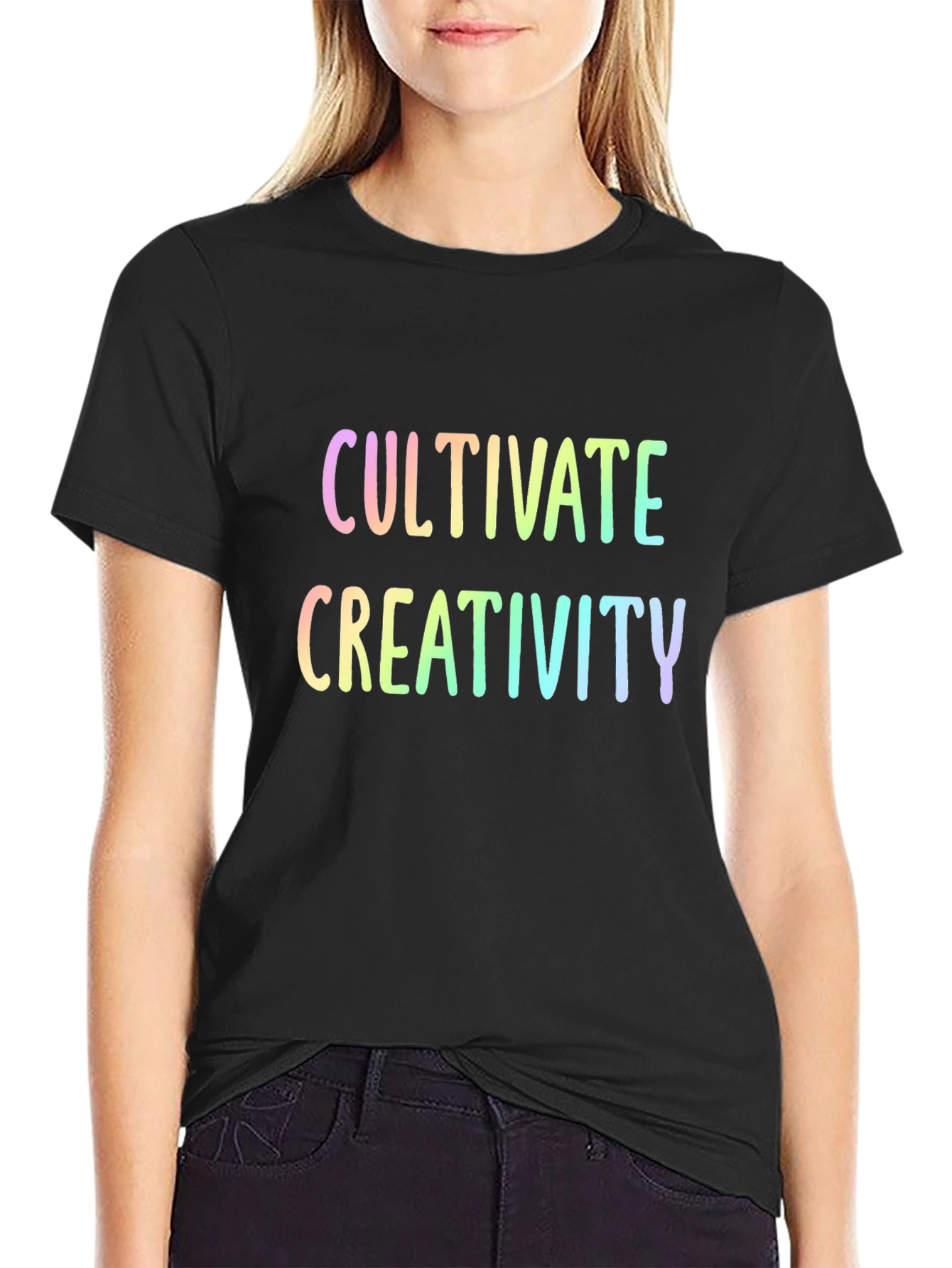 Cultivate Creativity Graphic Tee - Inspiring Design