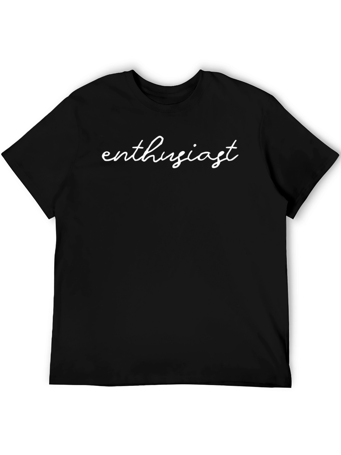 Enthusiast Black Graphic Tee
