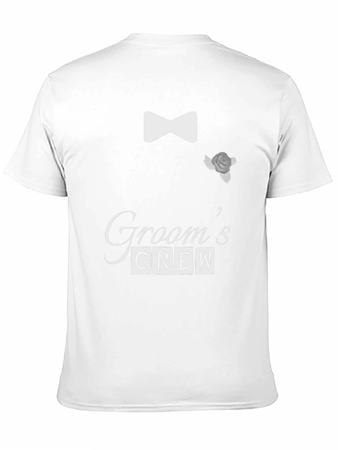 Grooms Crew T-Shirt - Wedding Party Apparel