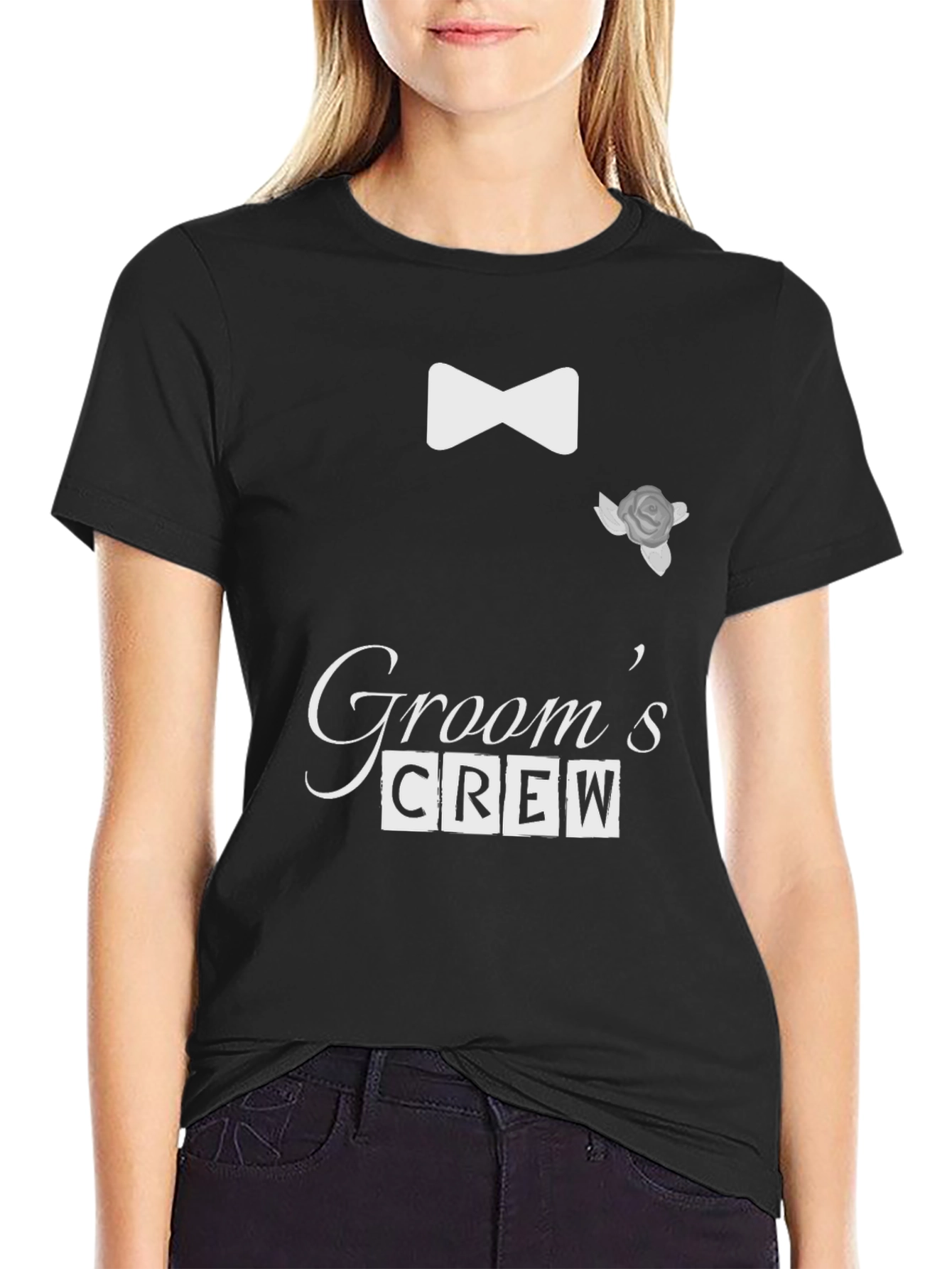 Grooms Crew T-Shirt - Wedding Party Apparel