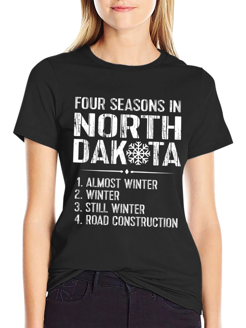 North Dakota Four Seasons Graphic Tee