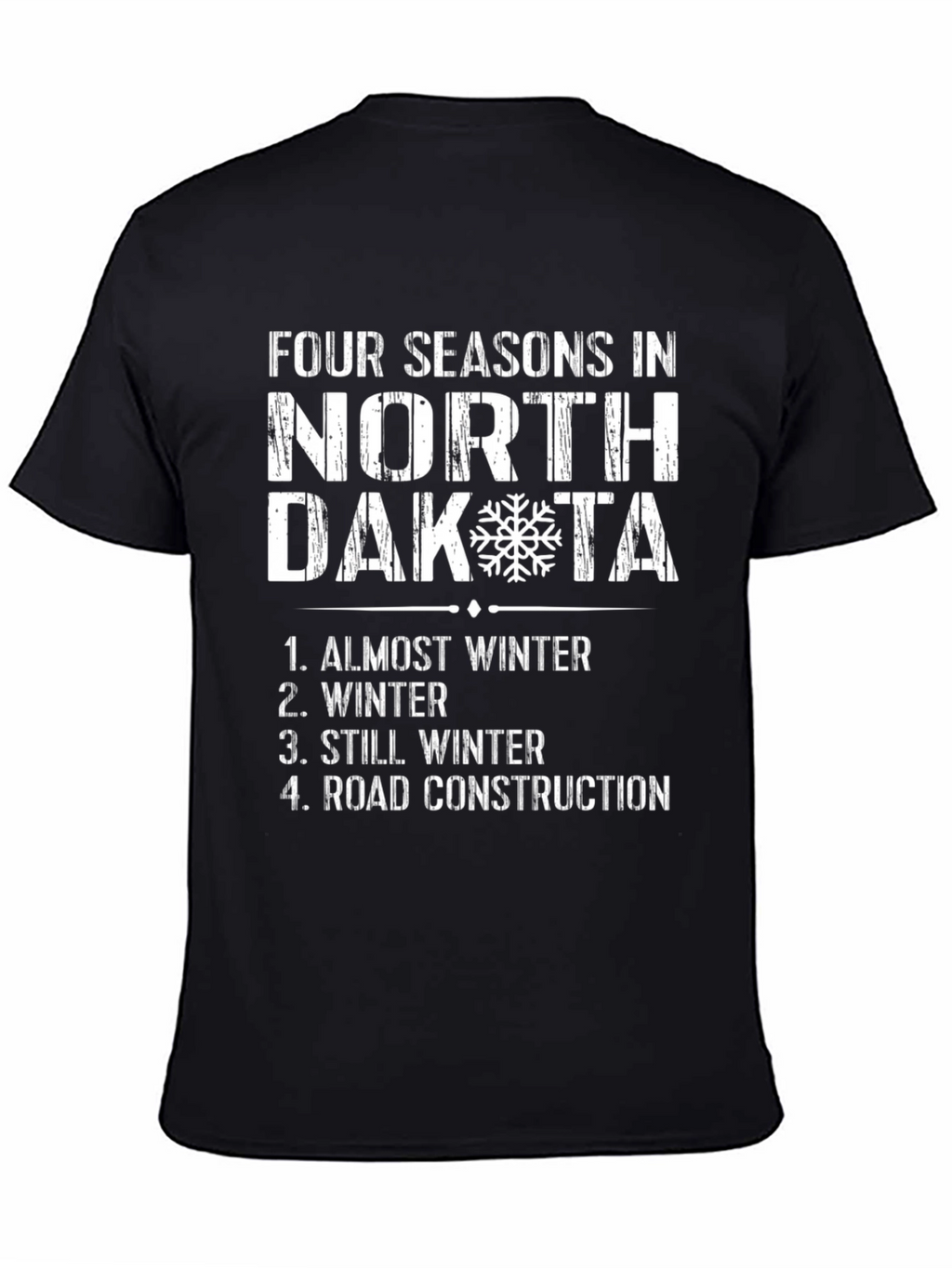 North Dakota Four Seasons Graphic Tee