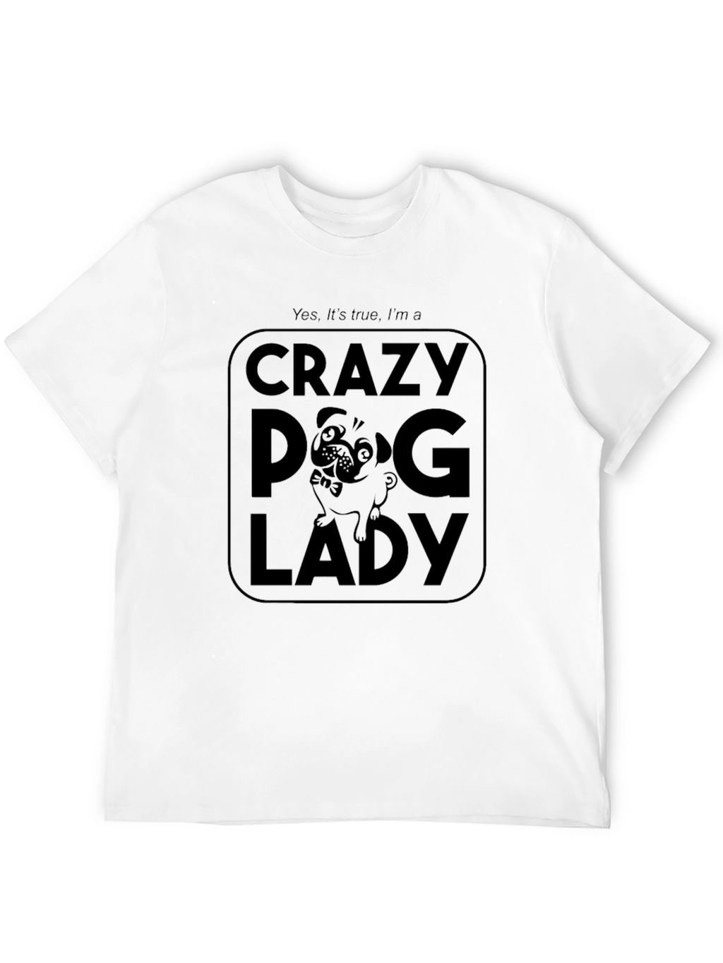 Crazy Dog Lady Graphic T-Shirt