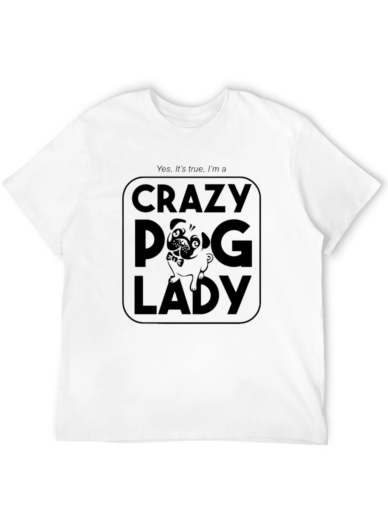 Crazy Dog Lady Graphic T-Shirt