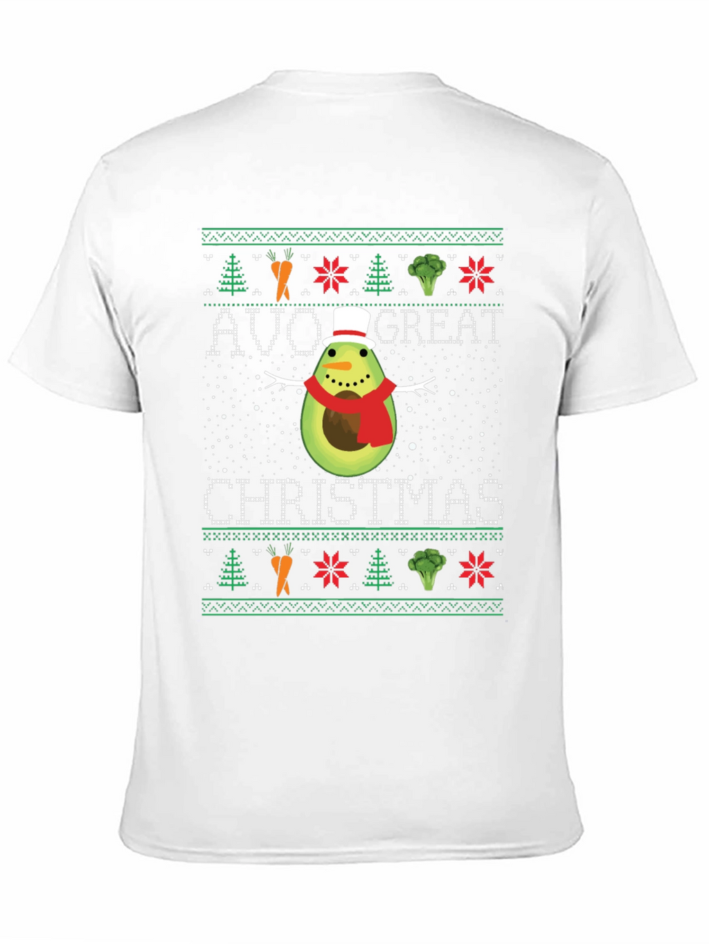 Avo Great Christmas T-Shirt - Funny Holiday Avocado Tee