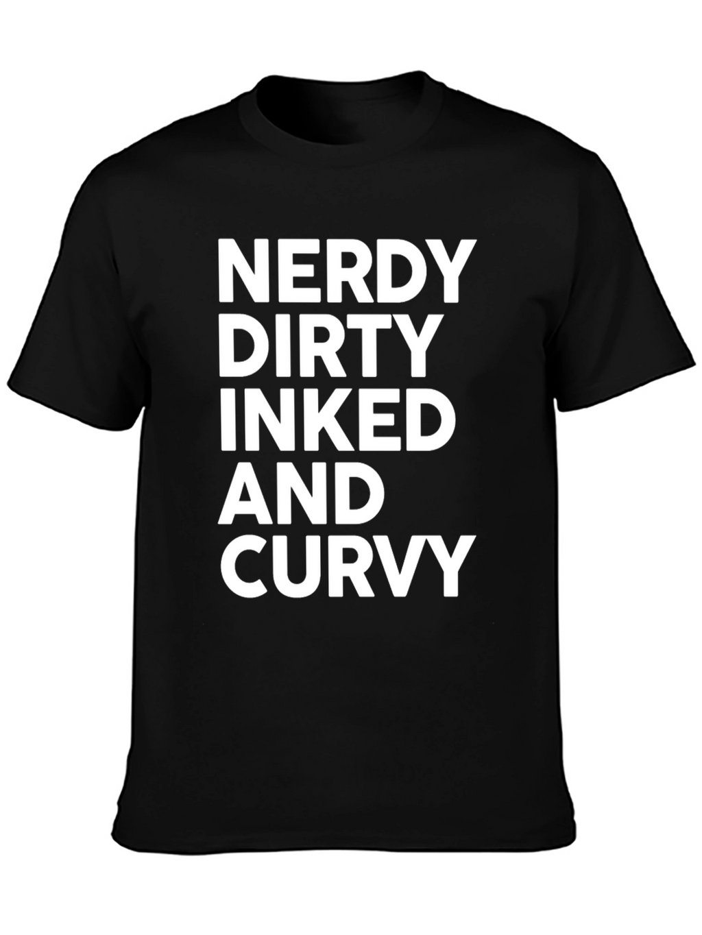 Nerdy Dirty Inked Curvy Tee