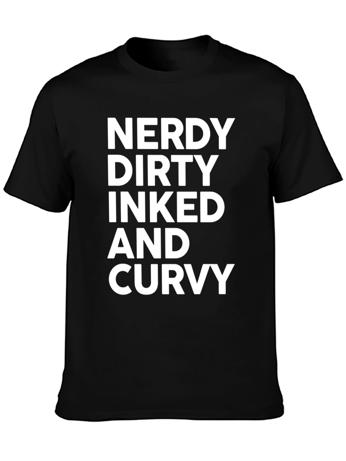 Nerdy Dirty Inked Curvy Tee