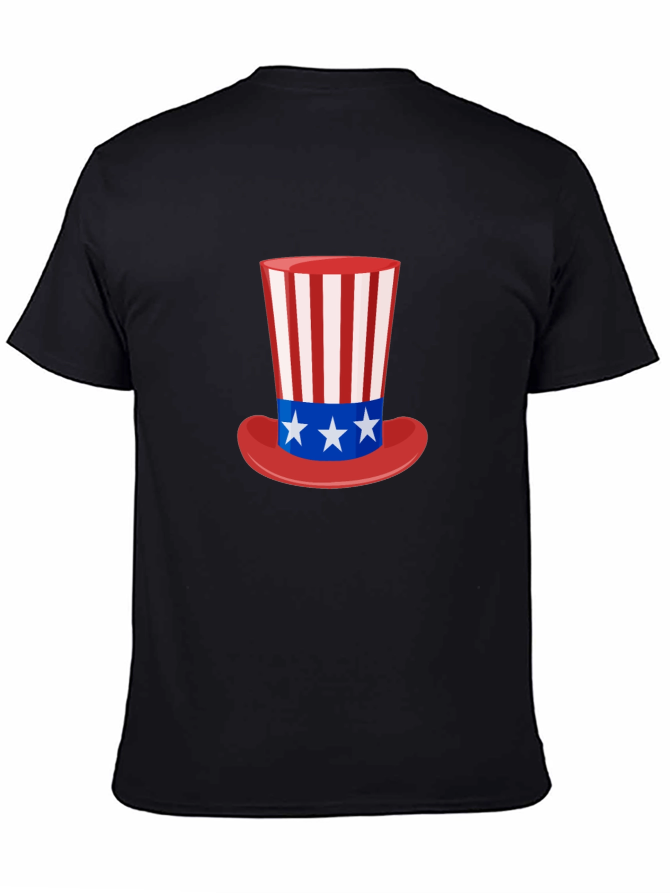 Patriotic Hat Graphic T-Shirt - Celebrate in Style
