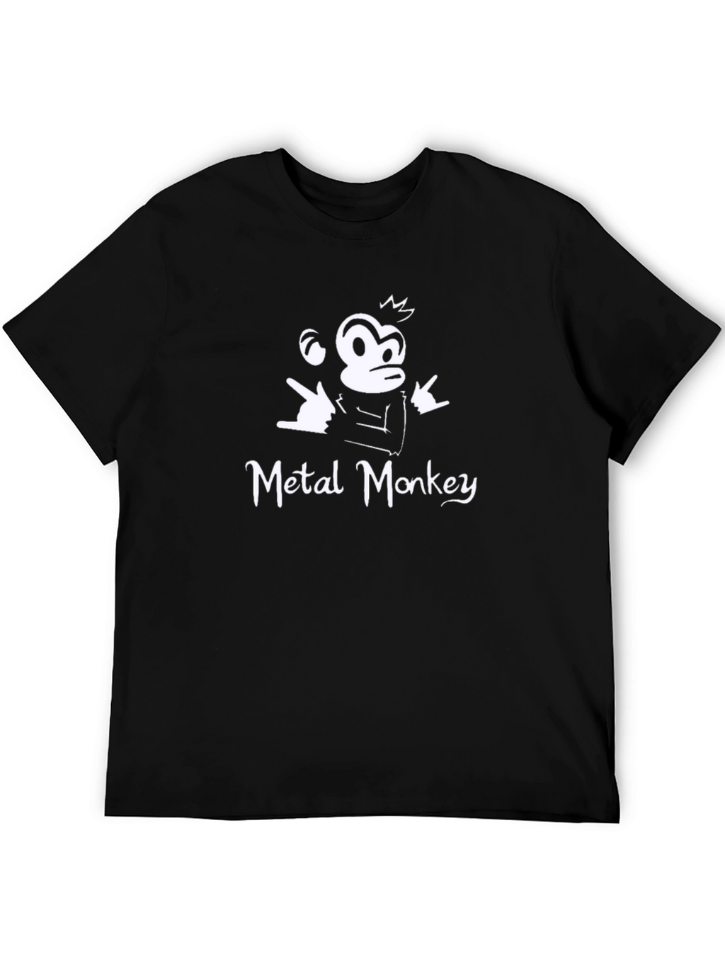 Metal Monkey Graphic Tee - Rock On!