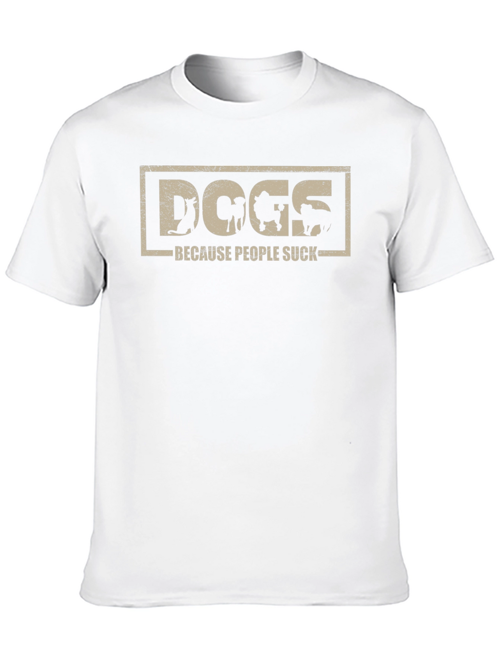Dogs Because People Suck Tee