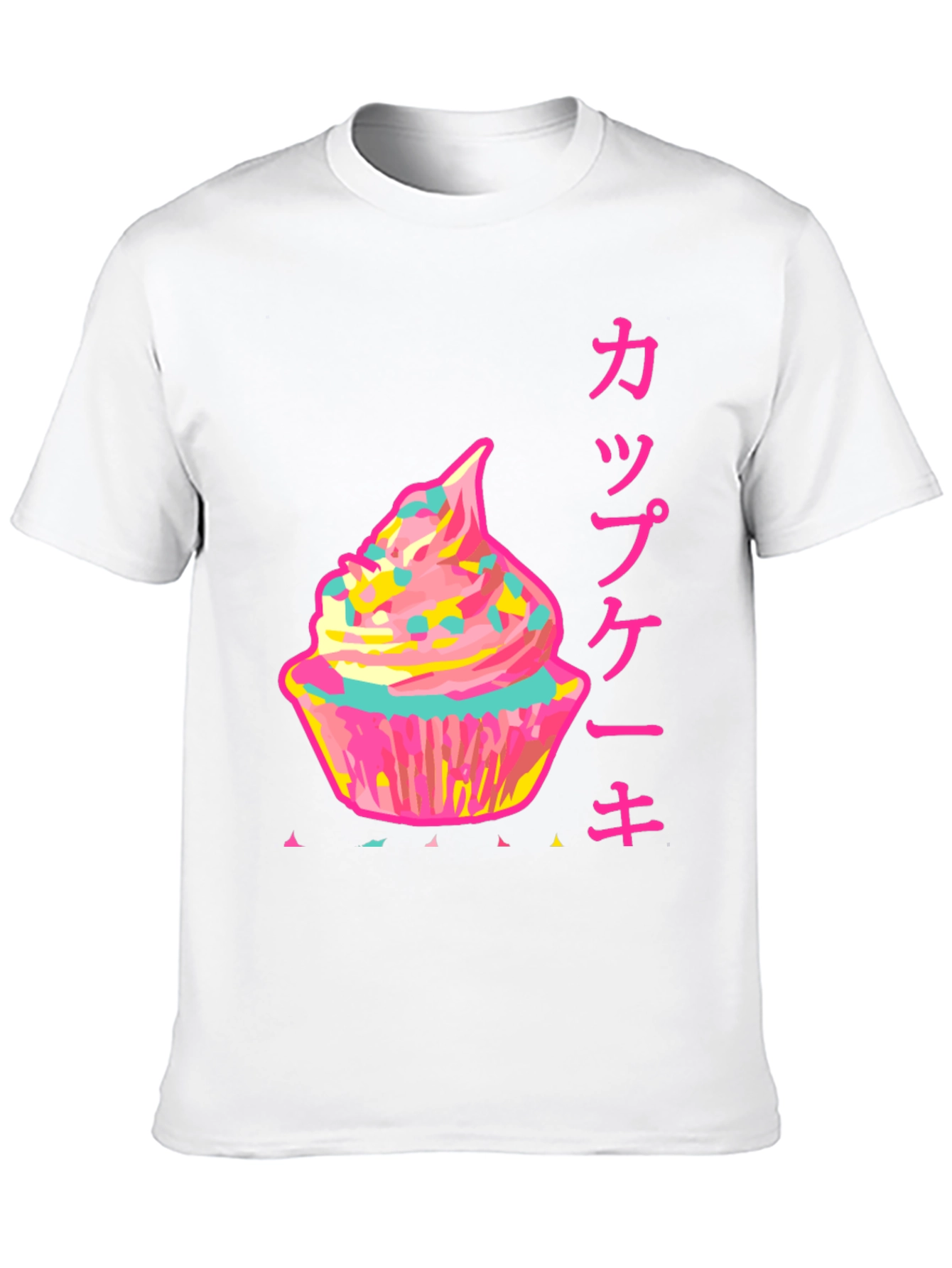 Cupcake Graphic Tee - Kawaii Japanese Style