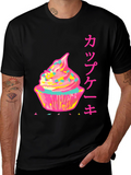 Cupcake Graphic Tee - Kawaii Japanese Style