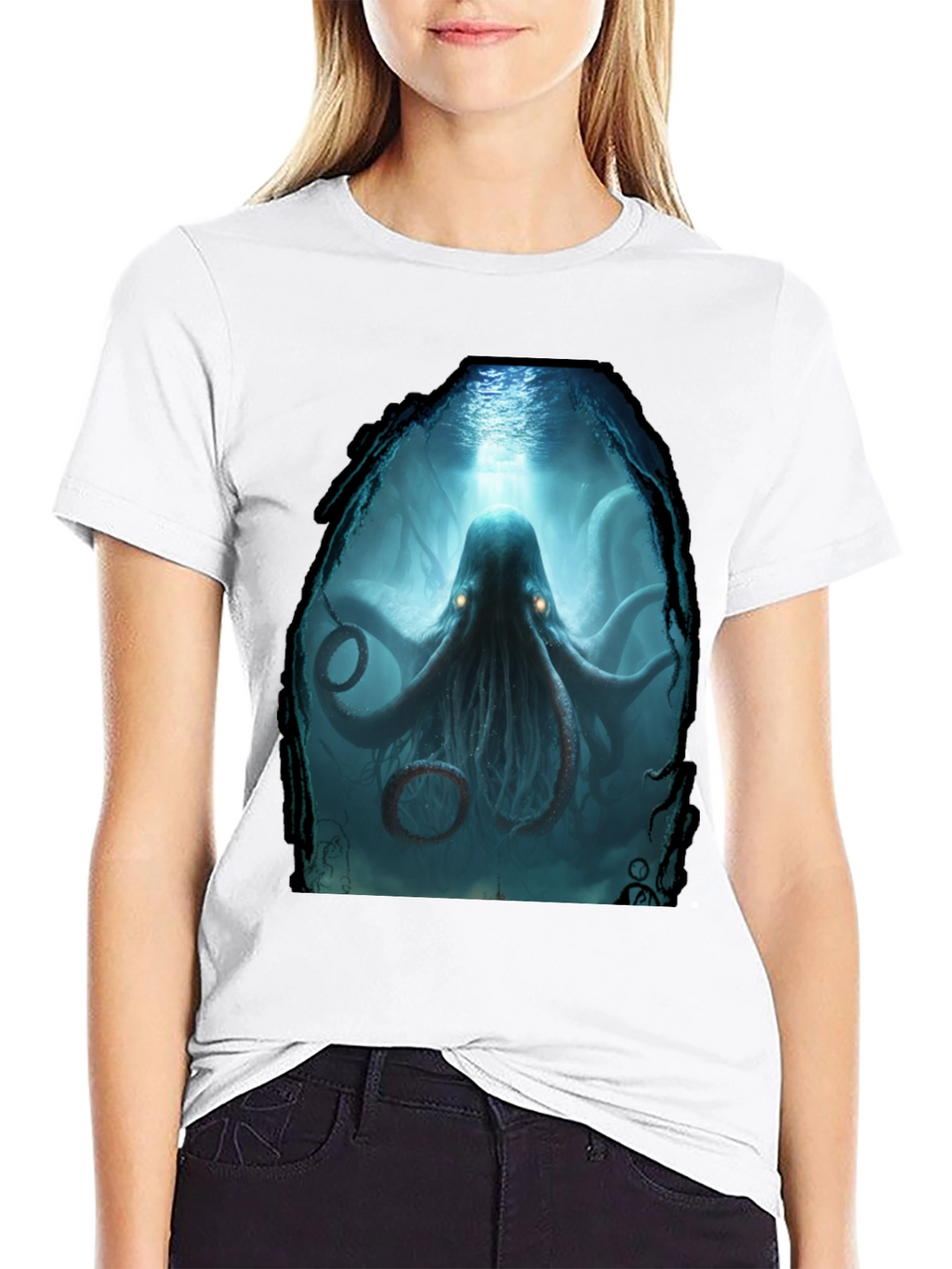 Kraken T-Shirt - Underwater Horror Graphic Tee