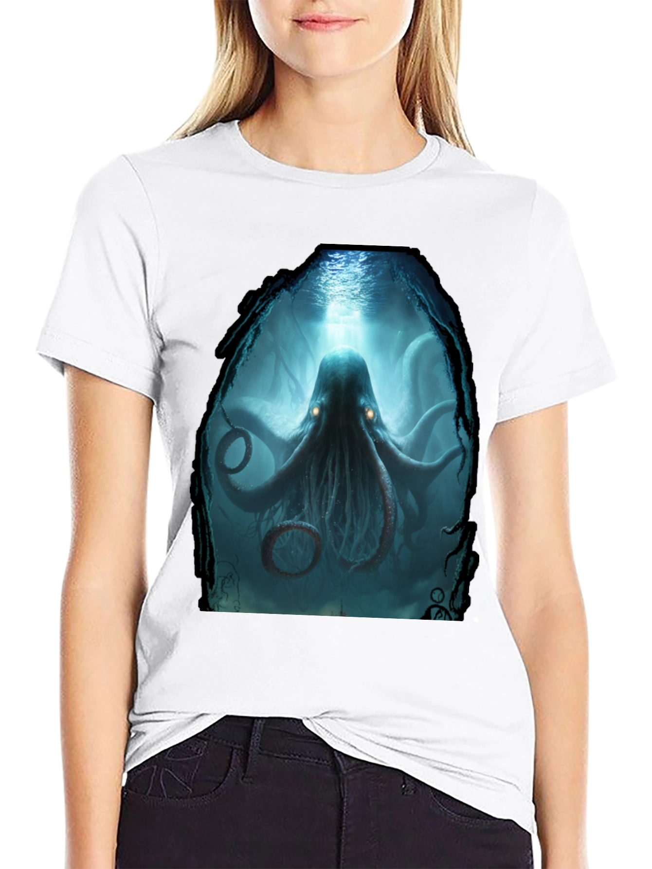Kraken T-Shirt - Underwater Horror Graphic Tee